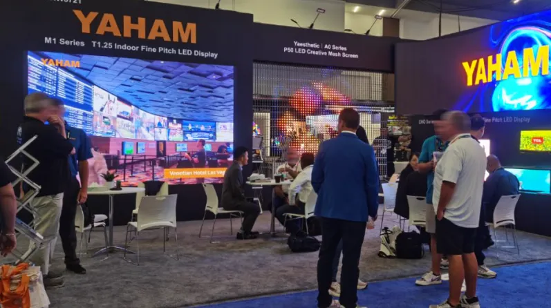 美國(guó)InfoComm 2024 圓滿(mǎn)收官！元亨光電創(chuàng)新技術(shù)引領(lǐng)世界光顯潮流